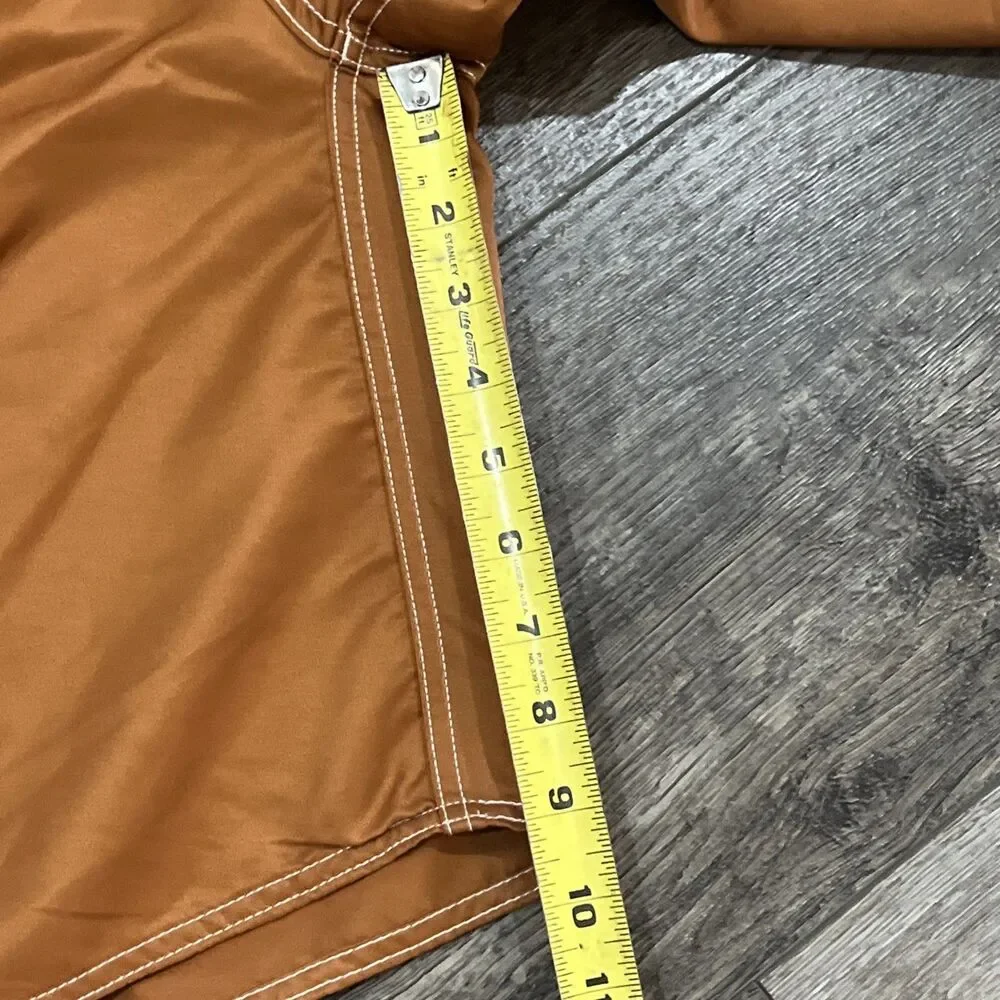 Vintage Y2K O’neill Burnt Orange Board Shorts Surf Swim - Men’s Size 36